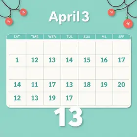 feriado de 13 de abril