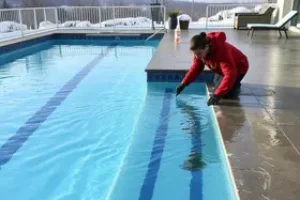 esvaziar piscina antes do inverno